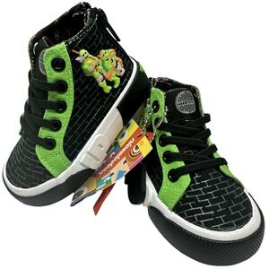 GROUND UP‎ Ninja Turtle High Top Sneakers size 5C / New in Box